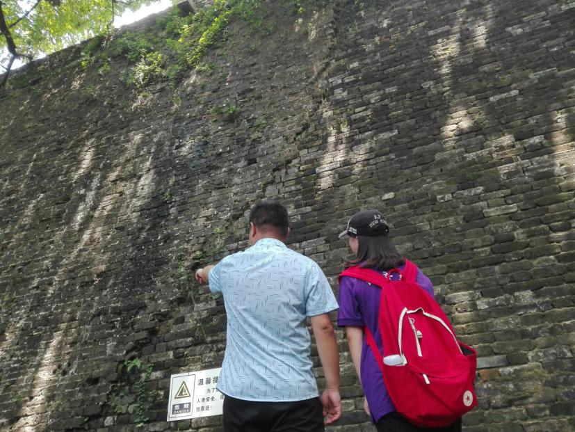 地理与生物信息学院南京明城墙沿线历史文化保